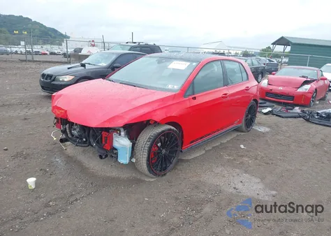 2023 Volkswagen Golf Gti 2.0T 40Th Anniversary Edition из США, поврежденный, VIN WVW9A7CD1PW169219